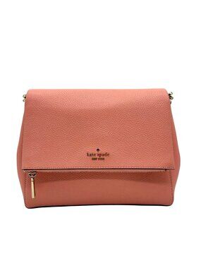 Kate Spade Peachy Rose Leila Medium Flap Shoulder Bag